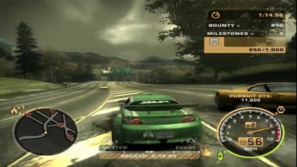 Need For Speed Most Wanted Black Edition състезание 7 My Game Play