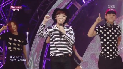 140518 Akdong Musician ( Akmu ) - Give Love @ Inkigayo
