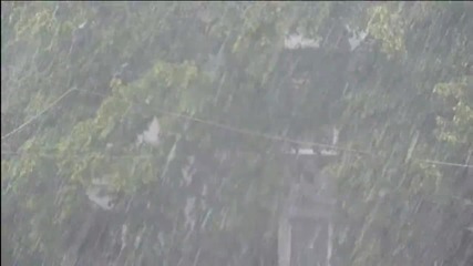 Наводнение след дъжд в София 17.07.2014