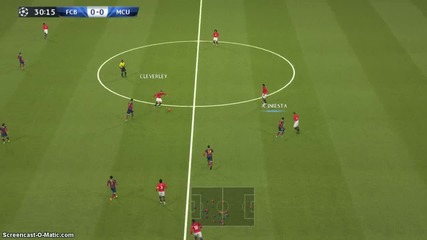 pes 2014-manchester united vs barcelona part 1