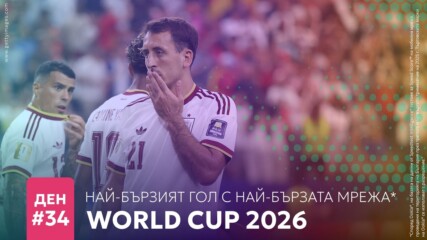 Най-бързият гол с най-бързата мрежа*