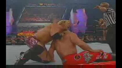 Raw - 30.06.2003 - Test & Jericho vs. Steiner & Stacy