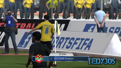 Fifa 14-ботев Пловдив в Англия- 7 еп