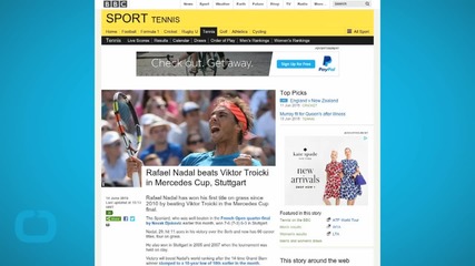 Nadal's First Grass Title Since 2010