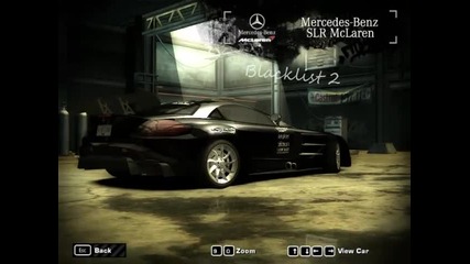 Nfs Most Wanted My Garage