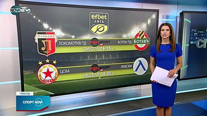 Спортни новини на NOVA NEWS (23.09.2021 – 20:00)