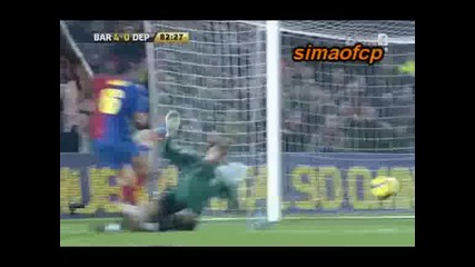 17.01 Барселона - Депортиво 5:0 Тиери Анри гол