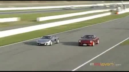 Ferrari 599 vs Porsche Carrera Gt