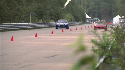 Audi Rs6 Evotech vs Chevrolet Corvette Z06 Supercharged