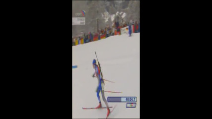 Биатлон 2006 Жени Масов старт 12.5 км
