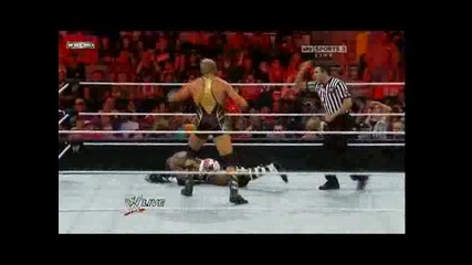 Wwe Jack Swagger vs Booker T Raw 06.06.11