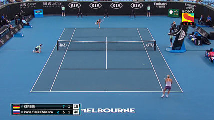 Angelique Kerber vs Anastasia Pavlyuchenkova Australian Open 2020 Highlights 1080p