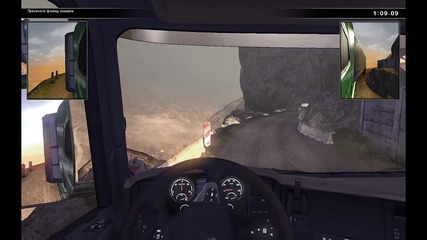 Scania Truck Driving Simulator (смъртоносен Път) (епизод 4 )