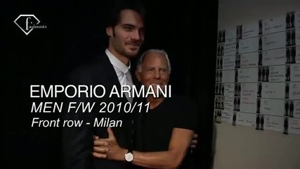 fashiontv Ftv.com - Milan Men F W 10 - 11 - Emporio Armani Front Row 