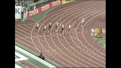 Tyson gay - Световен шампион на 200m osaka 2007 