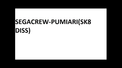Segacrew-pumiari(sk8 Diss)