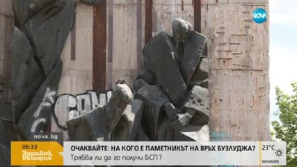 Протест в защита на паметника "1300 години България" пред НДК