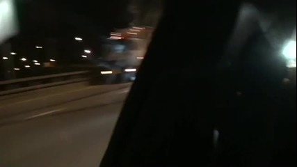 260 km/h* Bugatti Veyron vs Nissan Gt-r