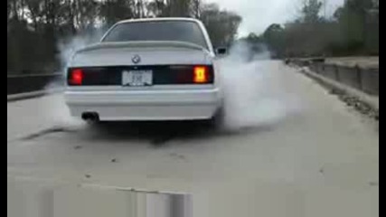 Bmw E30 Burnout