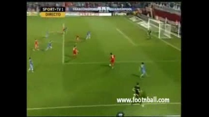 Trabzonspor 1 - 2 Liverpool Fc 26 aug 2010 Europa League Highlights 