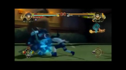 Naruto Ultimate Ninja Storm - Hinata vs Neji