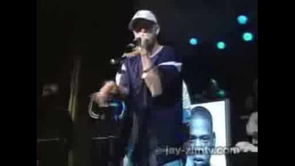 jay - z feat eminem - renegade (live)