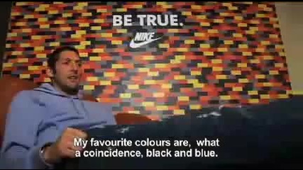 Marco Materazzi makes his mark with Nike id 