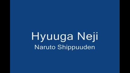 Hyuuga Neji Naruto Shippuuden By Reges
