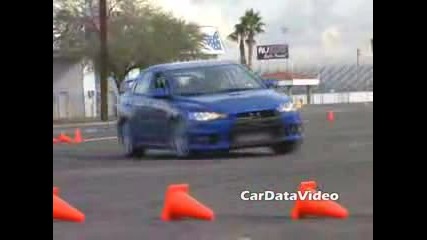 New Video 2008 Mitsubishi Evo X - Track Test