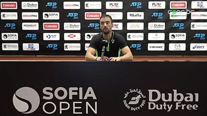 Димитър Кузманов след поражението от Камил Майхжак на Sofia Open 2021