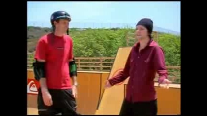 tony hawk and bam margera - kak se dropva rampa