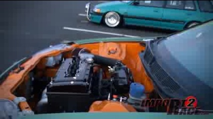 Honda Civic Show Car Clean Engine