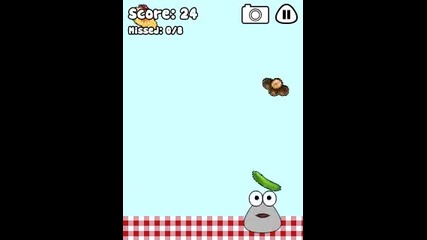 Pou Gameplay - Food Drop