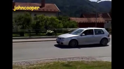 Звeрски Старт - Vw Golf R32 Turbo 