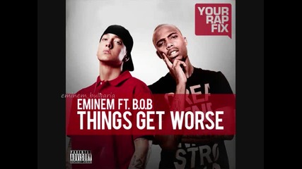 *nеw 2011!! Eminem ft. B.o.b - Things Get Worse Official 