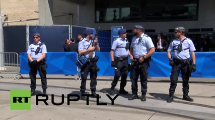 Switzerland: See FIFA HQ scuffles as pro-Palestinian activists call for Israeli boycott