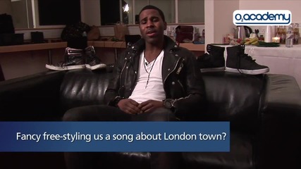 Jason Derulo - Interview - O2 Academy 