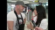 Tanja Savic i Boban Rajovic - Na Aerodromu - Emisija Glamur 2013 TvHappy