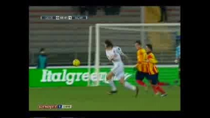 Incredible goal Ibrahimovic ! Lecce vs Ac Milan (0 - 1) [www.keepvid.com]