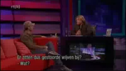 Enrique Iglesias and Shakira onjensen Interview (funny Parts) 