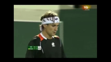 Nadal vs Ferrer - Abu Dhabi 2010 - The Last Game