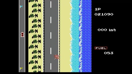 Road Fighter lvl 3 Gameplay