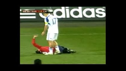 17.11.2009 Словакия - Чили 1 - 2 Контрола