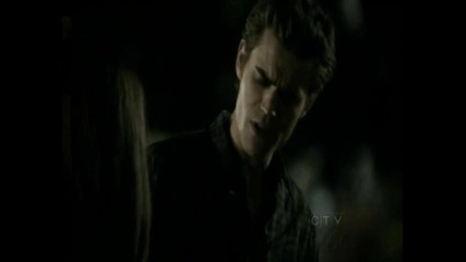 The Vampire diaries - Stefan and Damon fighting - 1x08 