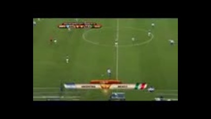 Fifa world cup 2010 Аржентина - Мексико полувреме 1 