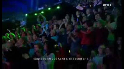 Норвегия Спечели Eurovision 2009 Alexander Rybak - Fairytale - (live Norway Final)