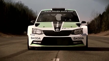 Skoda Fabia R5 - Rallye Car Mitfahrt