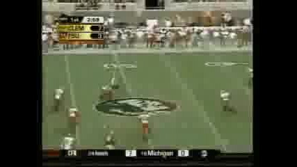 Big Hit Clemson Football 