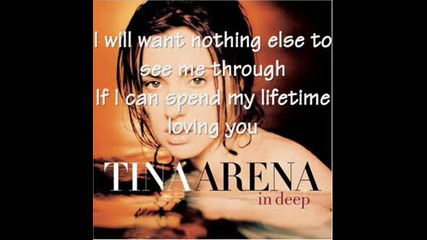 Tina Arena - I Want To Spend My Lifetime loving you 