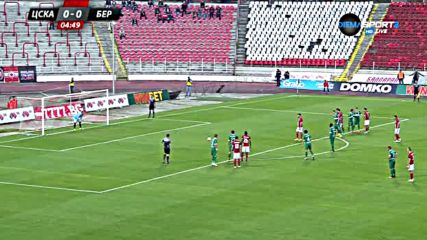 Спорна дузпа даде ранен аванс на ЦСКА над Берое